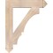Ekena Millwork Balboa Arts & Crafts Smooth Bracket, Douglas Fir, 5 1/2"W x 32"D x 40"H BKT06X32X40BOA03SDF - alternate 4